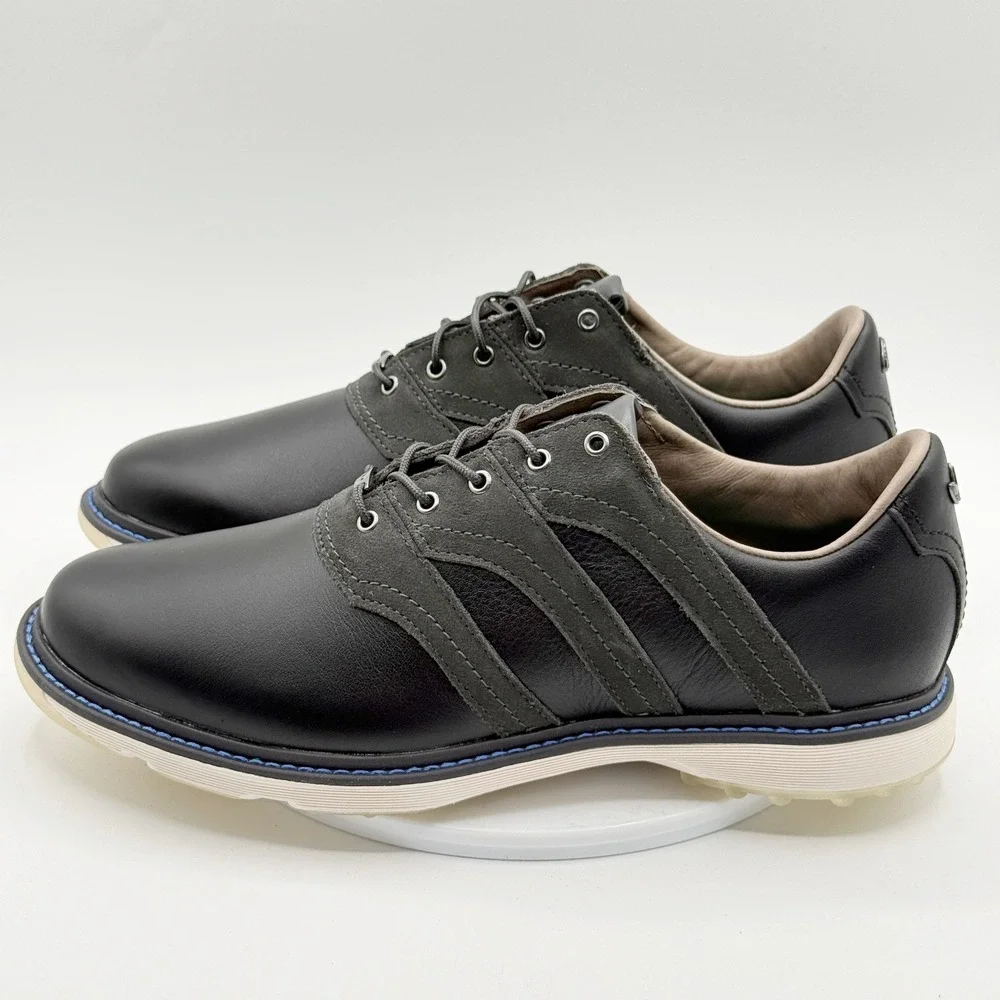 Adidas MC Z-Traxion Spikeless Golf Shoes Size 7.5 Mens Black White IF1699, NEW